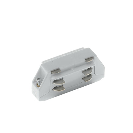 Connettore lineare mini a scomparsa per binario trifase collezione TRACK LED-TRACK-I-MINI finitura bianca-nera Connettore lineare mini a scomparsa per binario trifase collezione TRACK LED-TRACK-I-MINI finitura bianca-nera